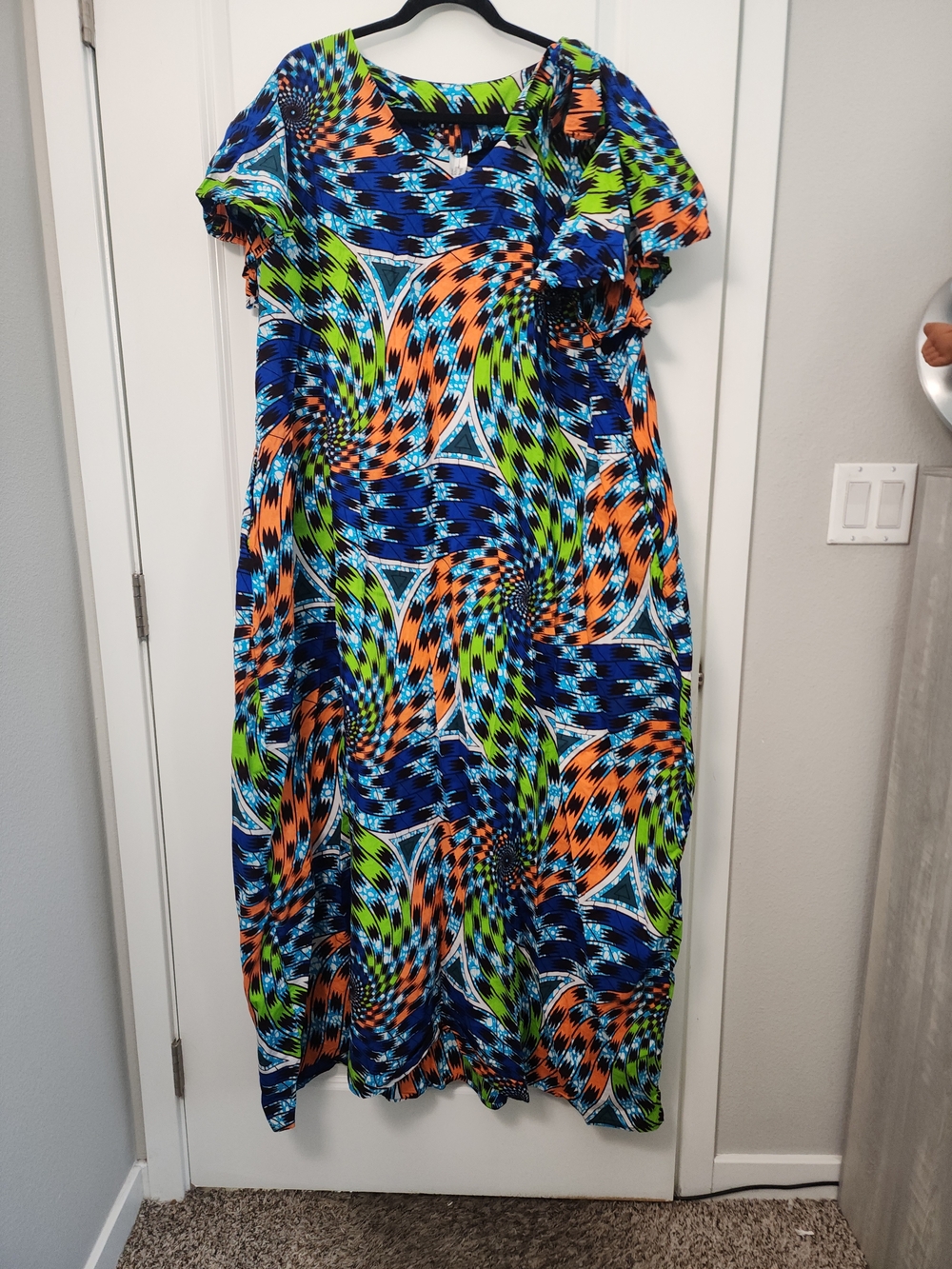 African Style  Printed Maxi Dress